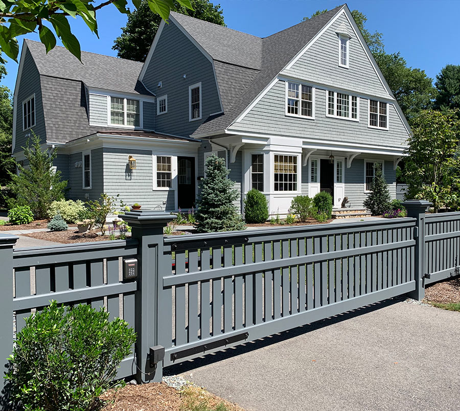 Electric Gates for Driveways in Massachusetts - 1