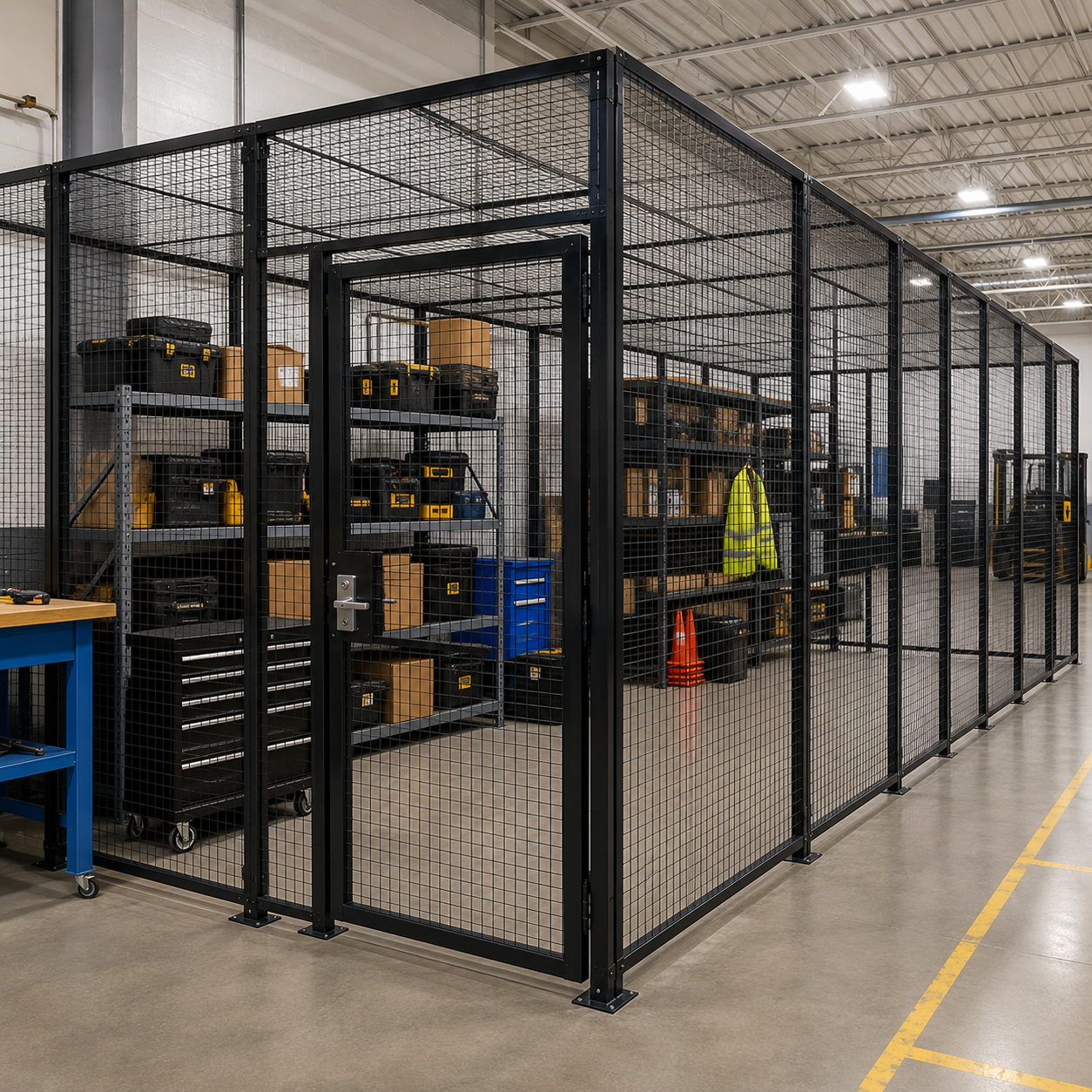 Automated Security Cages and Interior Fit-Out Systems for Warehousing ...
