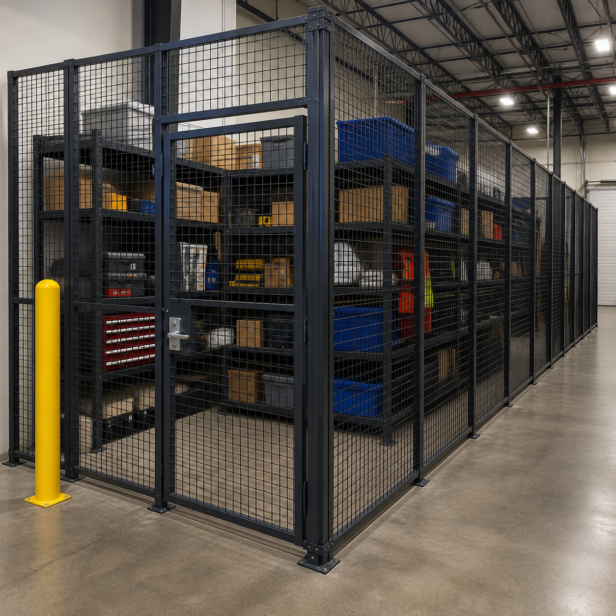 Automated Security Cages and Interior Fit-Out Systems for Warehousing ...